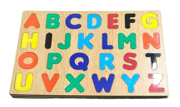ABC| Puzzle Board Wooden And Acrylic